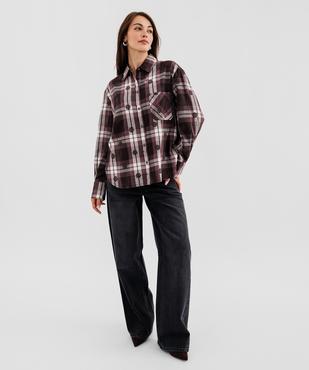 Jean wide leg femme vue1 - GEMO(FEMME PAP) - GEMO