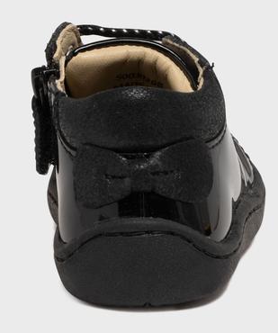 Chaussures premiers pas dessus cuir verni bébé fille - NA! vue6 - NA! GEMO FOR GOOD - GEMO