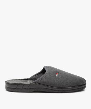 Pantoufles homme mules confort unies dessus jersey vue1 - GEMO(HOMWR HOM) - GEMO