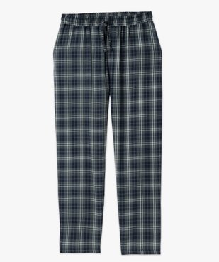 Bas de pyjama en flanelle de coton doux à carreaux homme vue4 - GEMO(HOMWR HOM) - GEMO