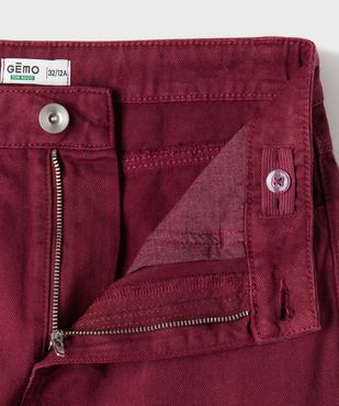 Jean Straight coloré avec taille ajustable fille vue2 - GEMO 4G FILLE - GEMO