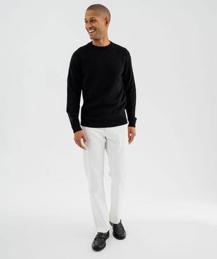 Pull en laine à manches raglan homme vue4 - GEMO (HOMME) - GEMO
