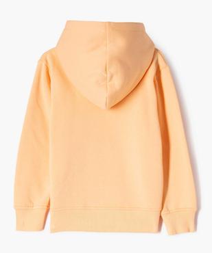 Sweat zippé avec capuche garçon vue3 - GEMO (ENFANT) - GEMO