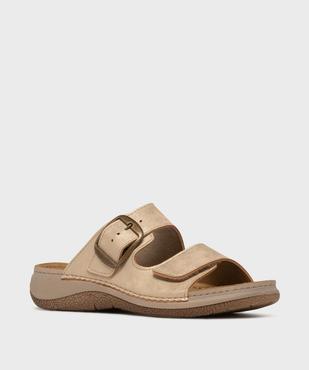 Mules deux brides spéciales confort femme vue2 - G'FLEX - GEMO