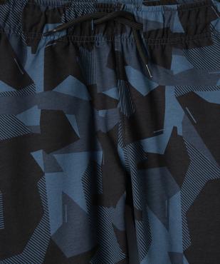 Pantalon de jogging garçon imprimé vue3 - GEMO (JUNIOR) - GEMO