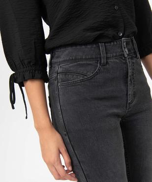 Jean femme coupe Bootcut taille haute vue2 - GEMO(FEMME PAP) - GEMO