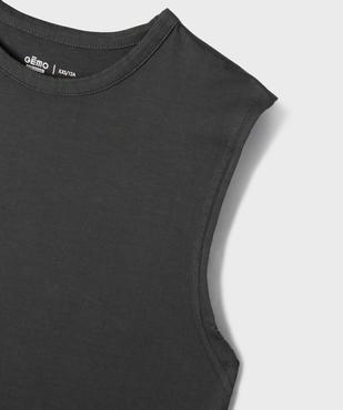 Débardeur en jersey de coton uni au coloris unique garçon vue2 - GEMO 4G GARCON - GEMO