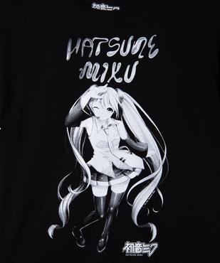 Tee-shirt manches courtes ample imprimé fille - Hatsune Miku vue2 - HATSUNE MIKU - GEMO