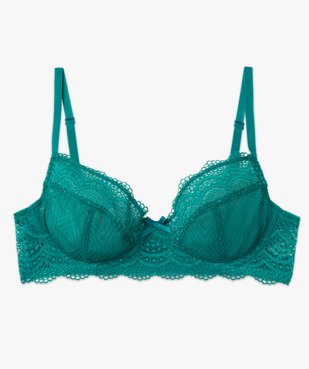 Soutien-gorge à armatures forme corbeille en dentelle vue4 - GEMO(HOMWR FEM) - GEMO