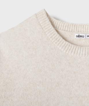 Pull en maille douillette et extensible fille vue2 - GEMO (JUNIOR) - GEMO
