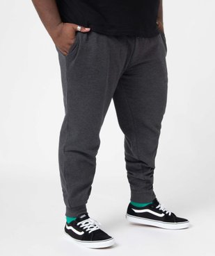 Pantalon de jogging molletonné homme vue6 - GEMO 4G HOMME - GEMO