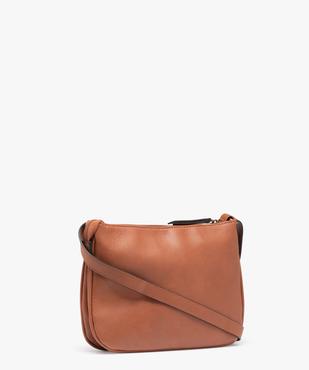 Sac femme avec devant en tapisserie vue2 - GEMO (ACCESS) - GEMO