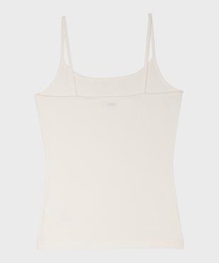 Débardeur uni à fines bretelles femme vue14 - GEMO(FEMME PAP) - GEMO
