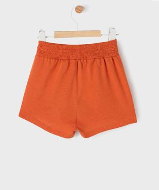 Short imprimé en maille bébé fille vue3 - GEMO 4G BEBE - GEMO