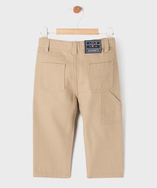 Pantalon multipoches avec taille ajustable bébé garçon - LuluCastagnette vue3 - LULUCASTAGNETTE - GEMO