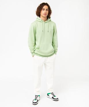 Sweat à capuche intérieur molletonné homme vue5 - GEMO 4G HOMME - GEMO