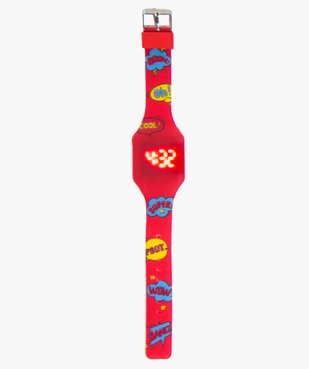 Montre enfant Touch ultra-plate - Pop Watch vue2 - GEMO (ENFANT) - GEMO