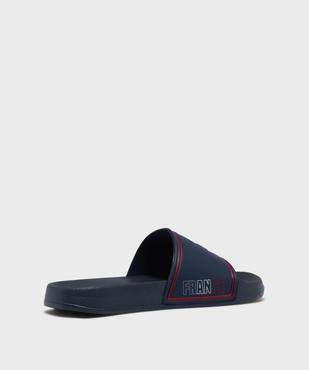 Mules de piscine à large bride imprimée garçon - FFF vue4 - FFF - GEMO