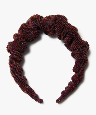 Serre-tête fille multicolore pailleté vue1 - GEMO (ACCESS) - GEMO