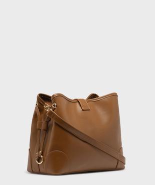 Sac besace multicompartiment à bandoulière amovible femme vue2 - GEMO (ACCESS) - GEMO
