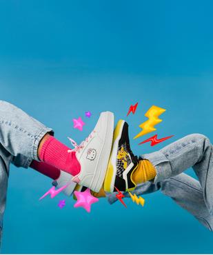 Baskets basses à scratch imprimées Pikachu garçon - Pokémon vue7 - POKEMON - GEMO