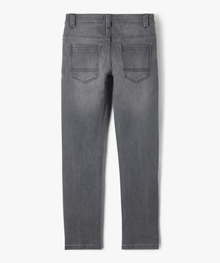 Jean coupe slim taille ajustable garçon vue6 - GEMO (JUNIOR) - GEMO