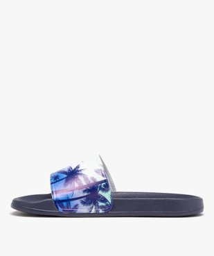 Mules de piscine garçon style surf décor soleil couchant vue3 - GEMO (PLAGE) - GEMO