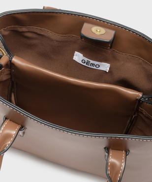 Sac à main compact à multiples portés femme vue3 - GEMO (ACCESS) - GEMO