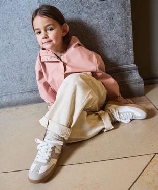 Blouson à capuche léger déperlant fille vue1 - GEMO (ENFANT) - GEMO