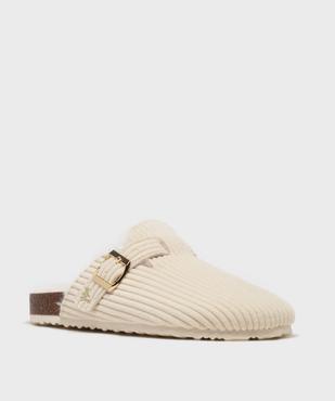 Chaussons mules avec doublure chaude femme - LuluCastagnette vue3 - LULUCASTAGNETTE - GEMO