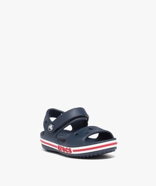 Sandales garçon souples pour la plage avec bande à scratch  - Crocs vue2 - CROCS - GEMO