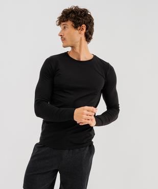 Tee-shirt chaud à manches longues et col rond homme vue2 - GEMO(HOMWR HOM) - GEMO