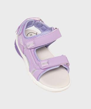 Sandales en toile ajustables par 3 scratchs fille - Lovely Wings vue5 - LOVELY WINGS - GEMO