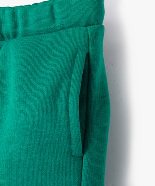 Bermuda en molleton bébé garçon vue2 - GEMO 4G BEBE - GEMO