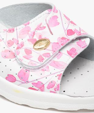 Mules femme confort à talon compensé et bride ajustable vue6 - GEMO (CONFORT) - GEMO