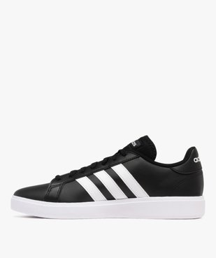 Baskets Grand Court Base style rétro homme - Adidas vue3 - ADIDAS - GEMO