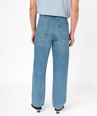 Jean baggy légèrement délavé homme vue3 - GEMO (HOMME) - GEMO