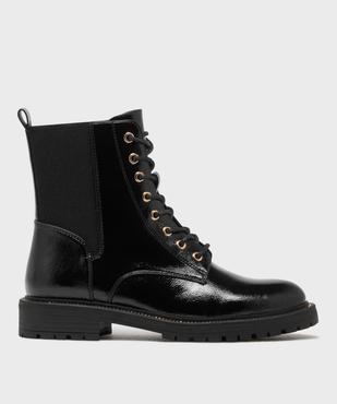 Boots avec élastique sur la tige et semelle crantée femme - 5 Miles vue1 - 5 MILES - GEMO