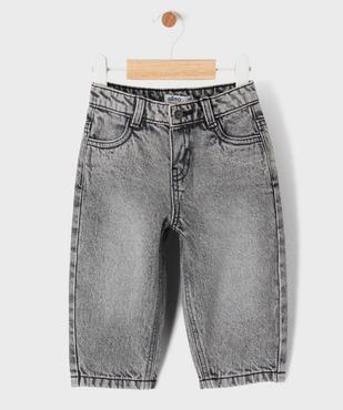 Jean large avec taille ajustable bébé garçon vue1 - GEMO(BEBE DEBT) - GEMO