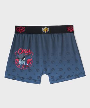 Boxer en microfibre motif garçon - Freegun x Brawl Stars vue3 - FREEGUN - GEMO