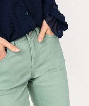 Pantalon coupe Slim taille normale femme vue2 - GEMO 4G FEMME - GEMO