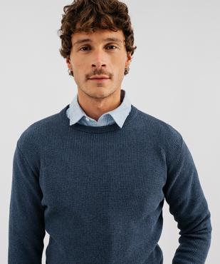 Pull col rond homme - Kensington vue2 - KENSINGTON - GEMO
