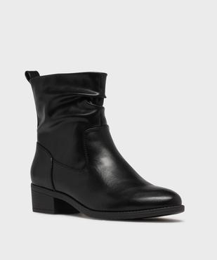 Boots avec tige souple femme - Valentina Baldano vue2 - VALENTINA BALDANO GEMO FORGOOD - GEMO