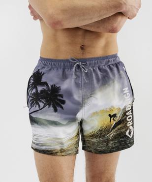 Short de bain imprimé surf homme - Roadsign vue2 - ROADSIGN G4G - GEMO