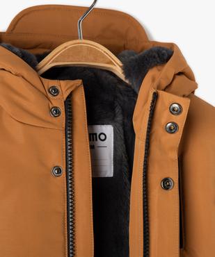 Parka à capuche avec doublure peluche bébé garçon vue5 - GEMO 4G BEBE - GEMO