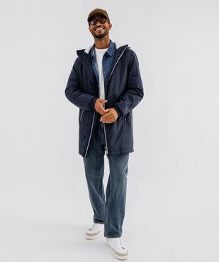 Imperméable à capuche et doublure chaude homme vue8 - GEMO (HOMME) - GEMO