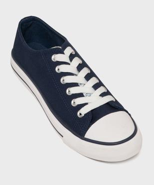 Tennis en toile à languette fleurie femme - Follow Me vue5 - FOLLOW ME G4G - GEMO