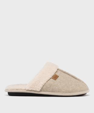 Chaussons mules fourrés cosy femme - DIM vue1 - DIM - GEMO