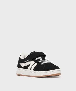 Baskets bicolores à scratch garçon - Camps United vue2 - CAMPS - GEMO