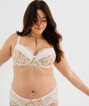 Soutien-gorge emboitant femme grande taille vue3 - GEMO(HOMWR FEM) - GEMO